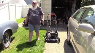 Yard Force 22quot 3In1 SelfPropelled Lawnmower Unboxing Assembly And Startup [upl. by Sears]