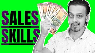 Sales Skills and Techniques in Hindi  Skills Required for Sales and Marketing [upl. by Adonis918]