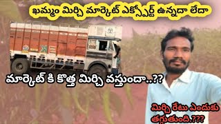 ఆర్డర్స్ ఎక్స్పోర్ట్స్ ఉన్నదా లేదా కొత్త మిర్చి వస్తుందా Mirchi market export information [upl. by Shantee900]