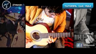 Aca Entre Nos  VICENTE FERNANDEZ  Acustico Cover Guitarra Tutorial Christianvib [upl. by Koralie]