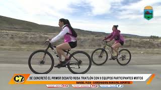 PRIMER DESAFÍO MES ROSA TRIATLÓN [upl. by Ahsaeym]