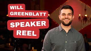 From Actor to Speaking Coach  Will Greenblatt Speaker Reel [upl. by Blaine36]