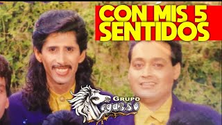 Con Mis Cinco Sentidos  canta Jose Santos Rdz  El Titere  Pegasso [upl. by Markman]