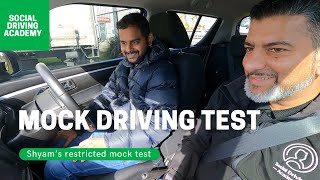 Shyam’s Restricted Mock Driving Test  Highbrook Auckland [upl. by Axela]