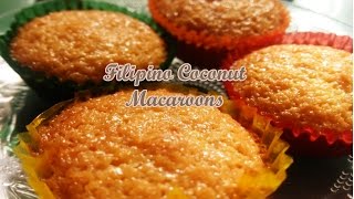 Filipino Coconut Macaroons [upl. by Krever]