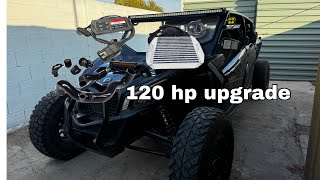 Can am x3 120 hp upgrade by RPM [upl. by Yemrej]