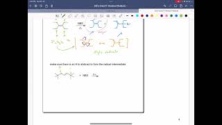 Rxn 17b Allylic Halogenation with NBS New Class 17 Handout Page 4 [upl. by Nnylylloh727]