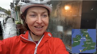 LEJOG Day 7  the rainiest day ever from Garstang to Penrith 🌧️😆 Episode 7 [upl. by Assiroc]