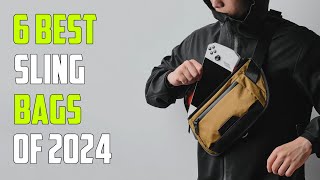 Best Sling Bags 2024  The Only 6 You Should Consider Today [upl. by Etteniuqna]