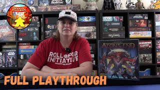 Aeons End Board Game Full Solo Playthrough [upl. by Haldeman]