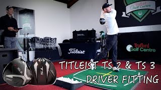 TITLEIST TS2 amp TS3 DRIVER CUSTOM FITTING [upl. by Willie]