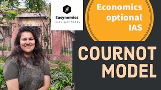 COURNOT MODELOLIGOPOLY  MICROECONOMICS  ECO OPTIONAL  TYPES OF MARKET  IAS  IES  RBI GRADE B [upl. by Aronos709]