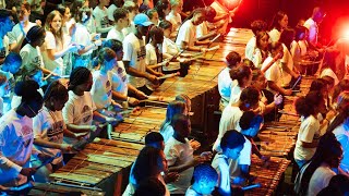 Tshotsholoza  Waka Waka  Jerusalema Marimba Jam Festival 2022 [upl. by Smada]