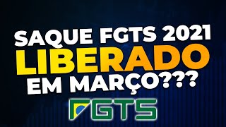 NOVO SAQUE FGTS EMERGENCIAL 2021  SERÁ QUE SAI AGORA NESTE MÊS  fgtsliberacaoja fgtscalamidade [upl. by Kamaria]