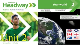 New Headway Beginner 5th editionUnit 2 Your World [upl. by Enaira669]