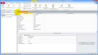 Access im Büro einsetzen Part 8 Tabelle für ausgereiftere Datenbank erstellen [upl. by Niamart]