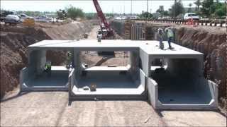 Precast Concrete Box Culvert [upl. by Ahsemit385]