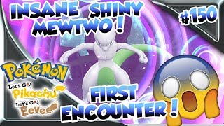 FIRST ENCOUNTER SHINY MEWTWO Pokemon Lets Go Pikachu amp Eevee  INSANE SHINY POKEMON REACTION [upl. by Llehcsreh116]