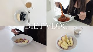 Diet Vlog Diet for Weight Loss  what I eat to lose weight fast [upl. by Marquet]