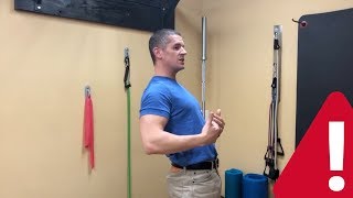 Stretching for Extension Intolerant Pain with Backward Bending Lower Backs [upl. by Annekam]