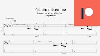 LImpératrice  Parfum thérémine bass tab [upl. by Territus]