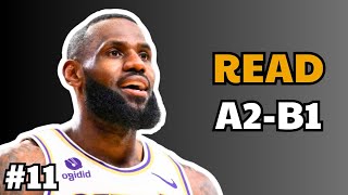 Lebron James  Reading For B1 Level English  English A2B1 Reading [upl. by Ylla]