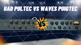 Which Is The Best  UAD Pultec vs Waves Puigtec [upl. by Spain]