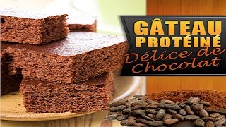 Recette Musculation  Gâteau au chocolat proteiné [upl. by Vivica]