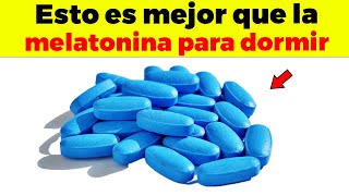 Esta pastilla es mejor que la melatonina para dormir [upl. by Bennett]