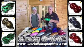 Ozarks Hydrographics Automotive Basecoats Paints [upl. by Tteraj730]