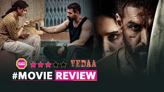 Vedaa Movie Review John Abraham Sharvari Wagh Abhishek Banerjee Nikkhil Advani [upl. by Eillac]