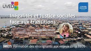 Formation  Enseignants du supérieur sur les inégalités et la justice sociales face aux transitions [upl. by Zizaludba]