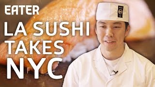 How Sushi Chef Masashi Ito Makes LA Sushi Work In NYC [upl. by Imik]