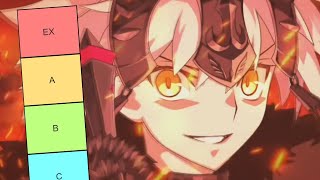 Noble Phantasm Animation Tier List 2024 – PART 1 [upl. by Olnee]