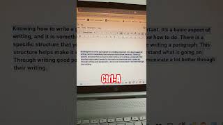 Convert text format to Italic in Google docs short viralshort google ytshorts [upl. by Naxela]