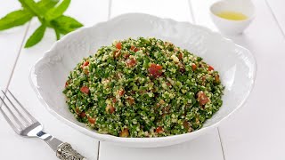 Salata tabbouleh  Salata orientala de patrunjel  JamilaCuisine [upl. by Etnoval785]