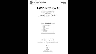 Symphony No 6 Beethoven  arr Robert D McCashin [upl. by Eduam]