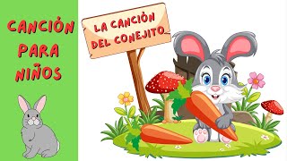 Canción Infantil Conejito Saltarin  Canción Conejo para Niños  Canción Bunny  Preescolar Musica [upl. by Llenrad]