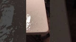 Chopping process Stone Coat Countertops [upl. by Lukas656]