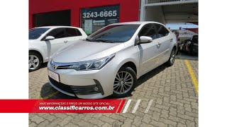 Corolla 18 GLI Upper Flex Automático 2019 [upl. by Iphigeniah]