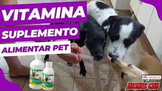 VITAMINA SUPLEMENTO ALIMENTAR PARA SEU PET [upl. by Farrow214]