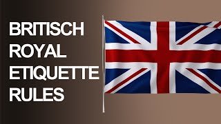 quotBritish Etiquette Rules That The ROYAL Family Followsquot  Elegancy tips [upl. by Okwu]