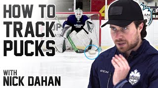 Tracking Pucks Properly  Ice Hockey Goalies  Dahan Goaltending Episode 3 [upl. by Dwayne]