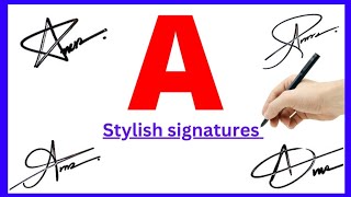 A signature ideas  How to make a signature  A signature styles [upl. by Doughty694]