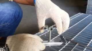 Install TCMY Grating with TGC  01 Grating Clip [upl. by Morentz723]