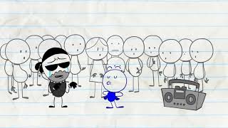 Sir Dance A Lot  Pencilmation  Animation  Cartoons  Pencilmation [upl. by Hemminger]