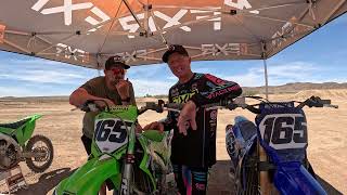 2024 Modified Comparison Yamaha YZ450F Vs Kawasaki KX450 [upl. by Jacques]