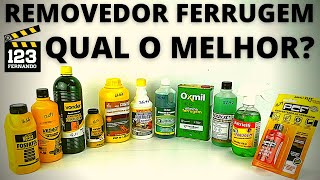 CONVERTEDOR E REMOVEDOR DE FERRUGEM TESTAMOS FERROX OXMIL DURATTO VONDER PCF VEDACIT CONVERT [upl. by Mallorie]