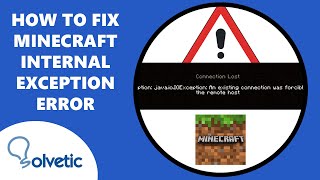 How to fix Minecraft Internal Exception Error ✔️ [upl. by Nirda288]