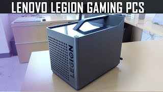 Lenovo Legion Previews  C730 ITX Gaming amp Y740 Gaming Laptop [upl. by Yespmed]